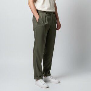 Vintage Corbin for Nordstrom Pleated Dress Pants Mens 35 Union Made Cuffed